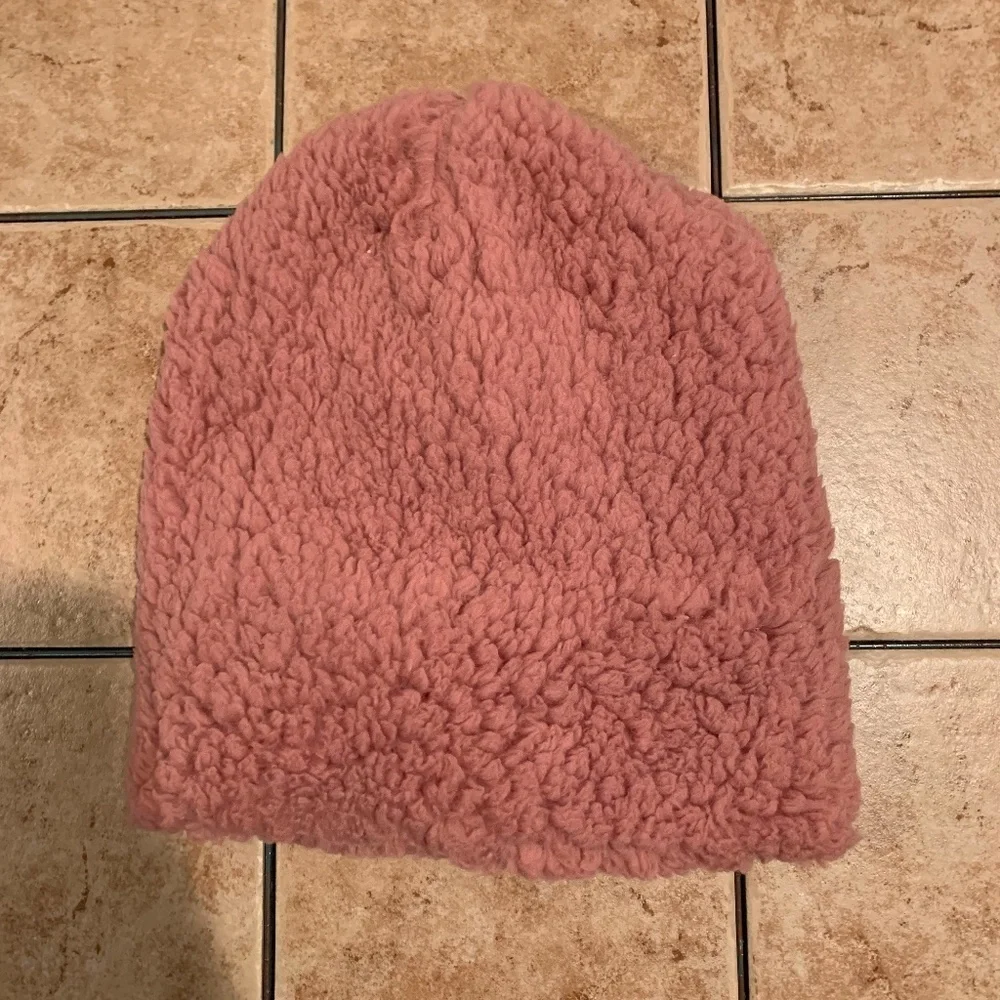 Tucker + Tate Girls Fleece Beanie in Pink One Size NWT
